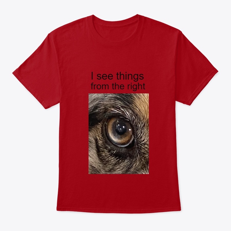 I see things from the right