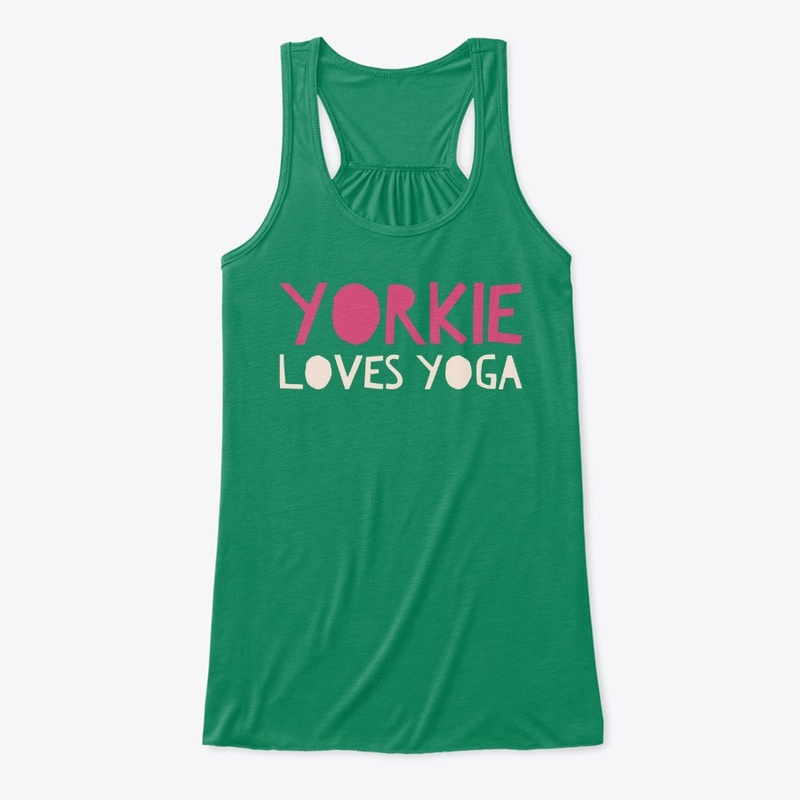 Yorkshire tshirt.Yoga tshirt.Yorkie.Love
