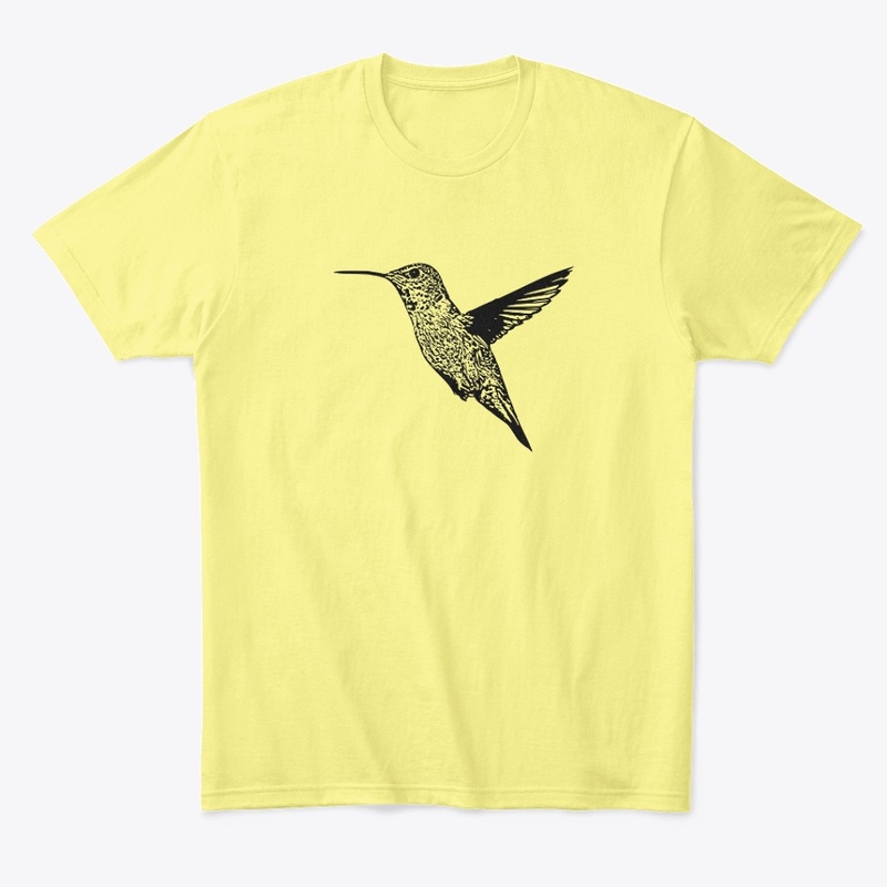 Hummingbird In Flight