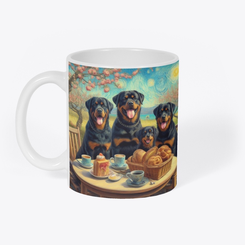 Rottweilers Spring
