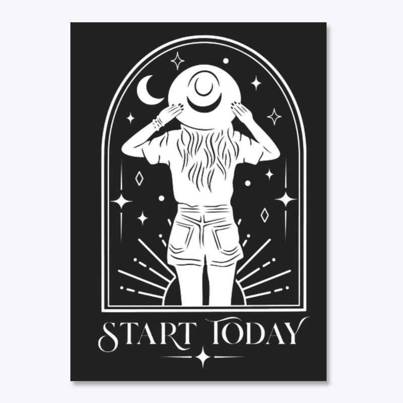 Start today mystic white