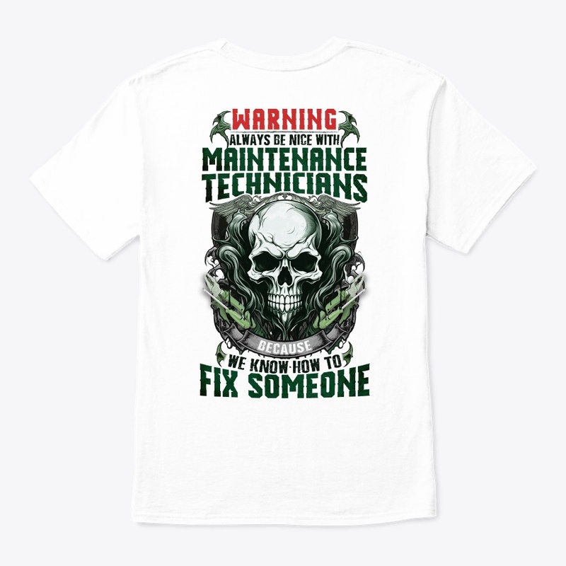 Maintenance Technician Warning Shirt 