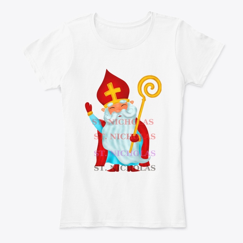  St Nicholas, Winter Retro Tee