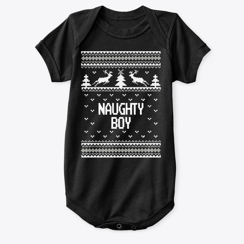 Naughty Boy Ugly Christmas Sweater