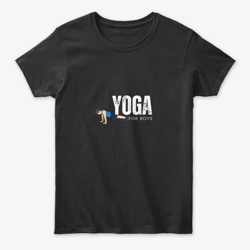Yoga for boys creative design