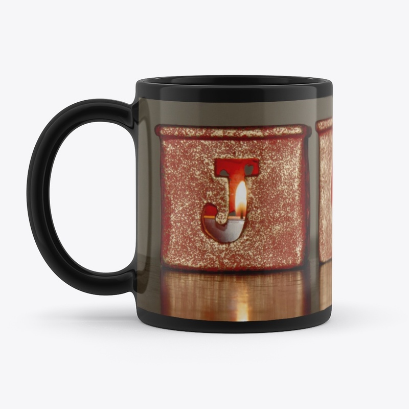 Joy Candle Mug – Sip the Holiday Spirit
