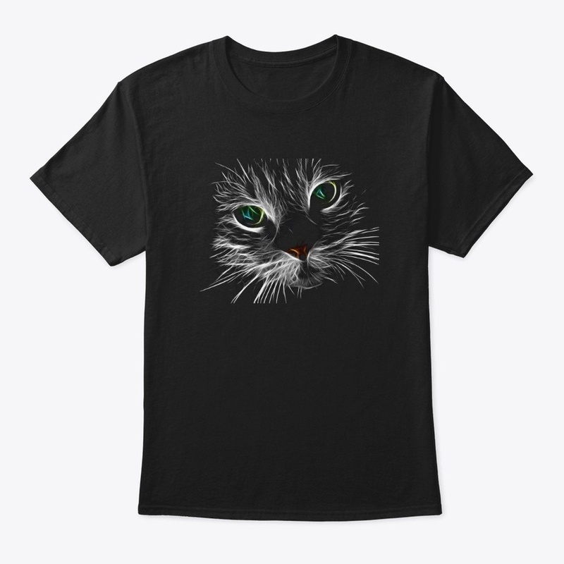 Green eyes cat