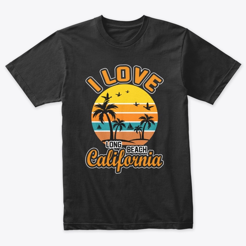 Long Beach California - Summer T  Shirt 