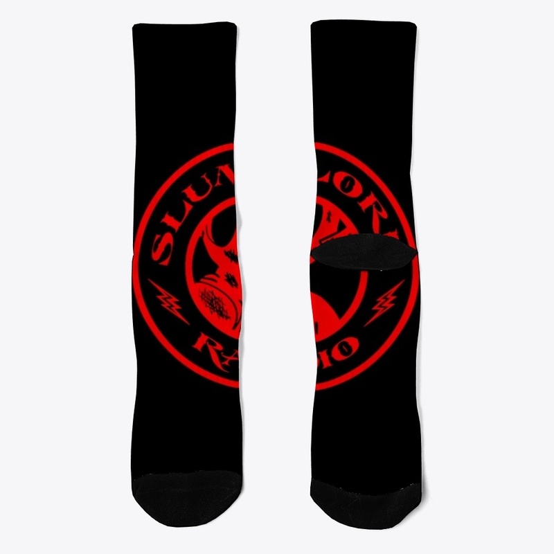 Slumlord Radio - Gas Mask Logo RED