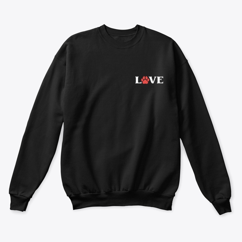 Paw Print Love Hoodie