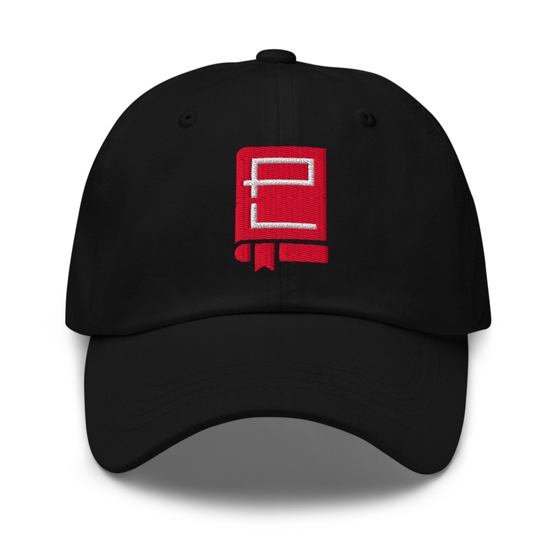 Park Lore – Embroidered Dad Hat (Red)