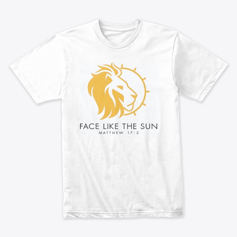 Face Like The Sun - Matt. 17:2 White Tee