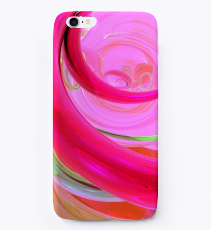 Fluorescent Tie-Dye with Green Accents