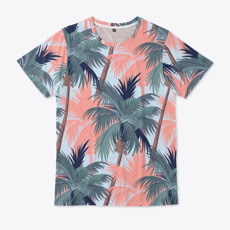 Tshirt Coconut Tree