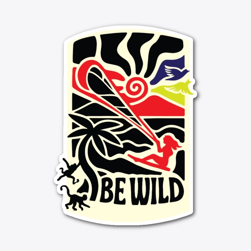 	Leopard with jungle leaves overlay