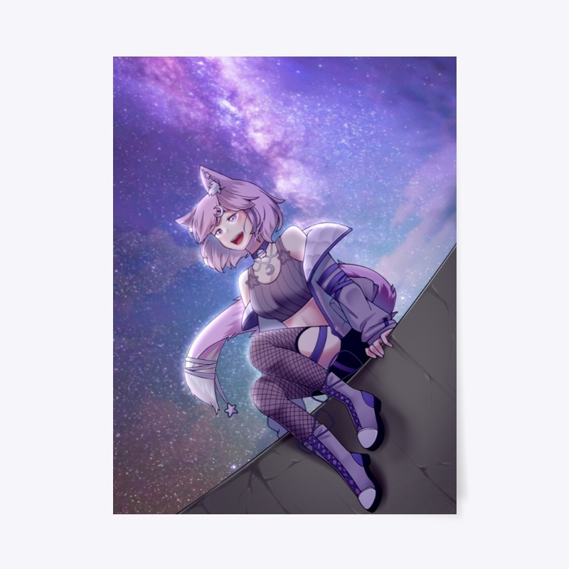 Lavender Night Sky
