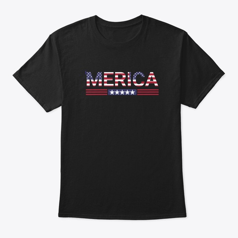 4 Th Of July 31 Mg8 Black T-Shirt Front