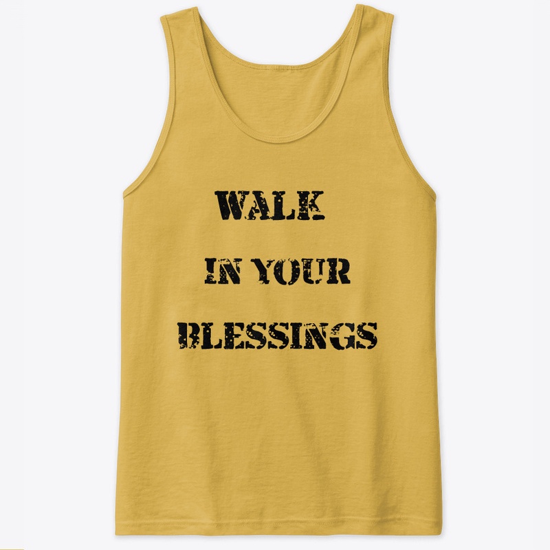 Walk in Your Blessings ~ Men's Tank DW