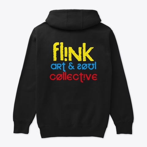 Black Fasc Hoodie Black áo T-Shirt Back