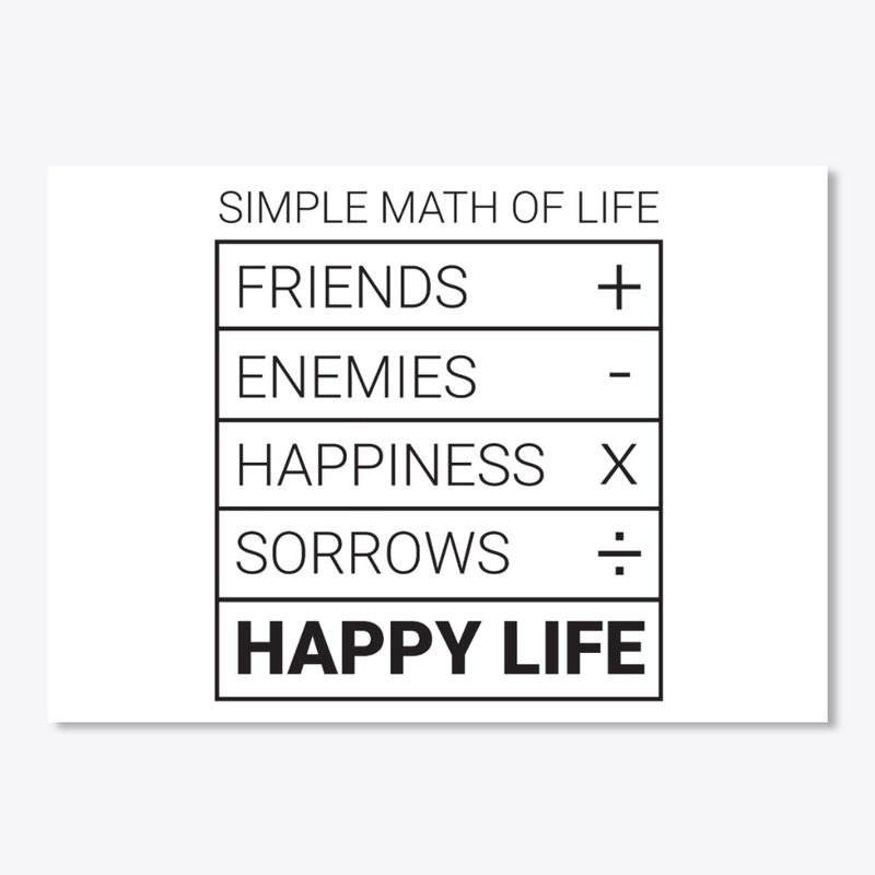 Simple Math for Happy Life
