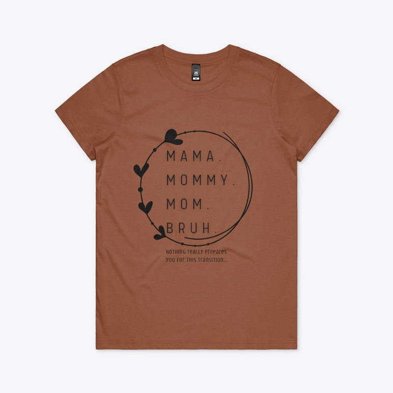 Mama, mommy, mom, bruh