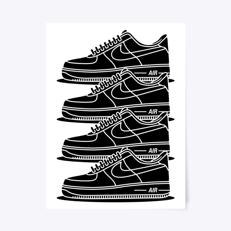 Sneakers | AF1 BLACK