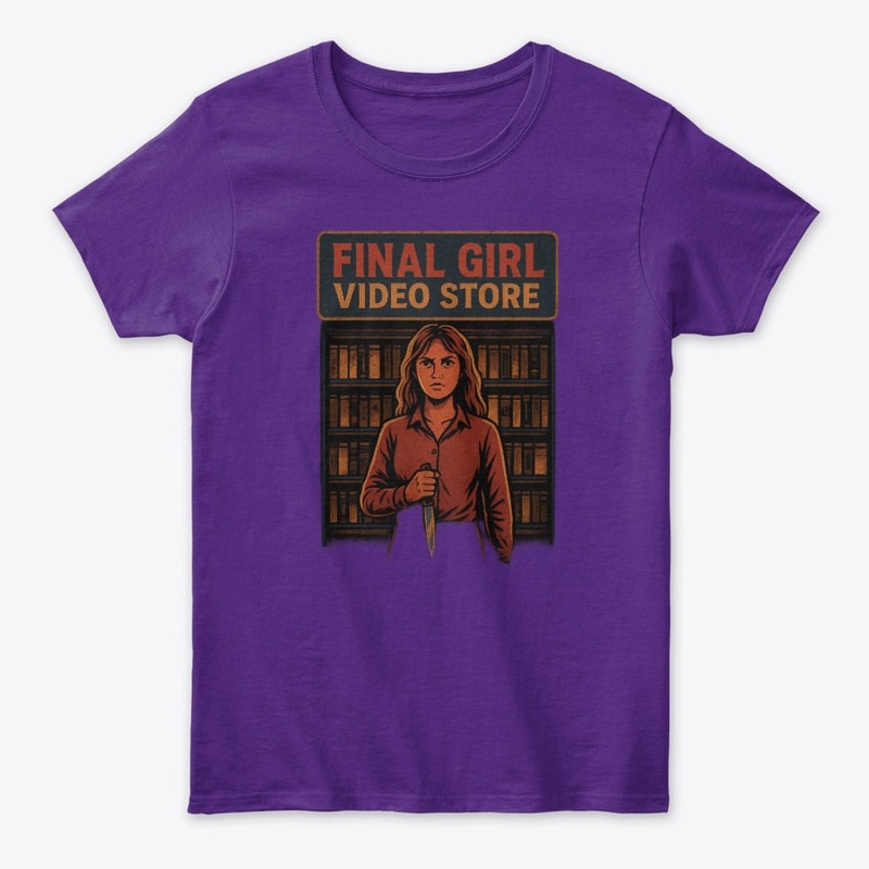 Final Girl Video Store Retro Horror VHS
