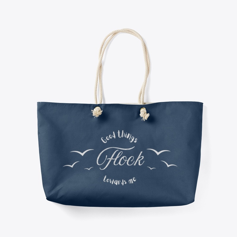 "Good things FLOCK towards me" Launch