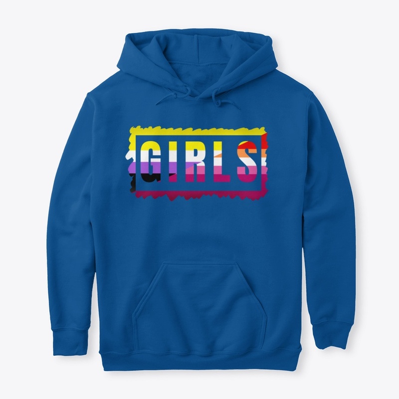 Non-binary Lesbian Flag Girls