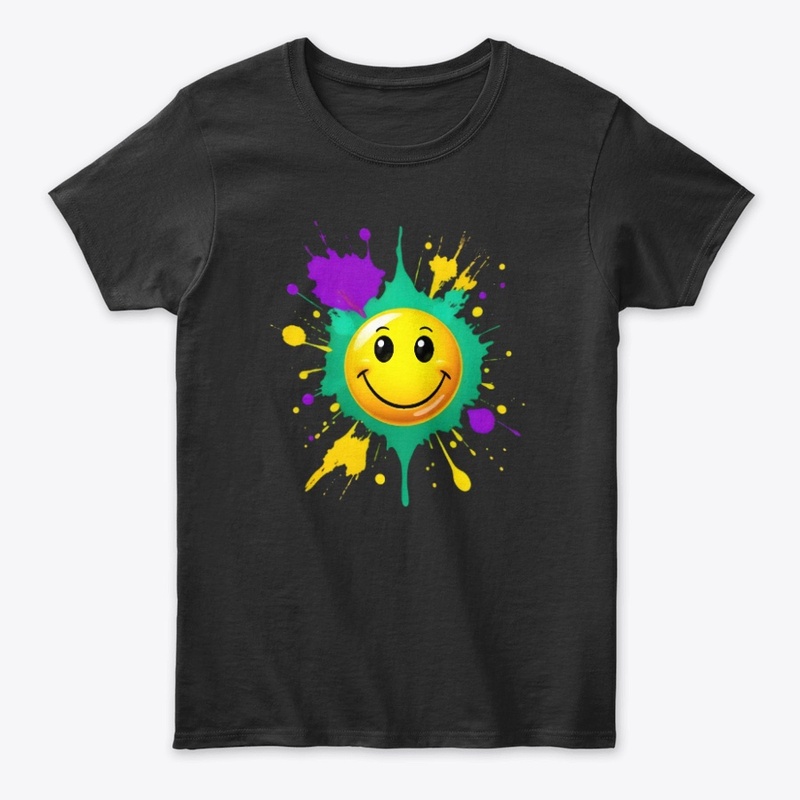 Color Splash Smiley