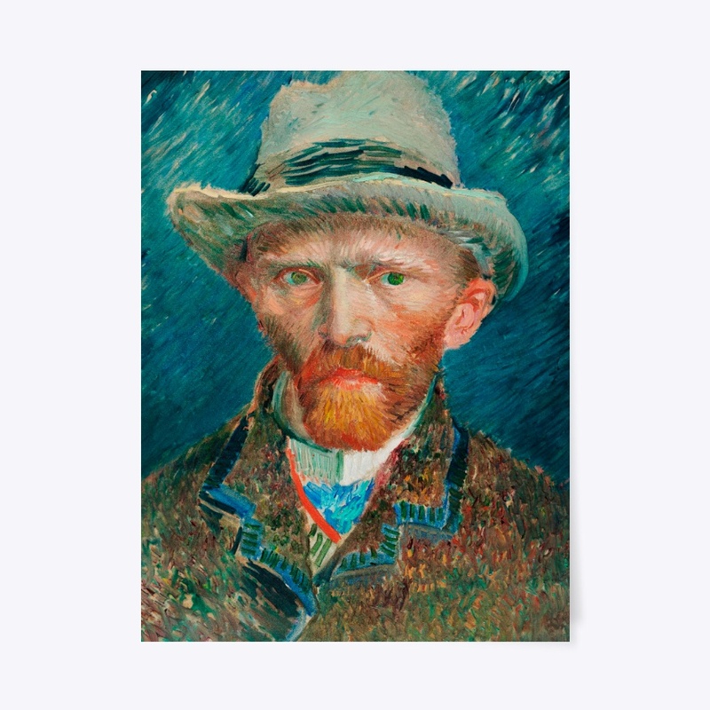 Self Portrait from Van Gogh Poster