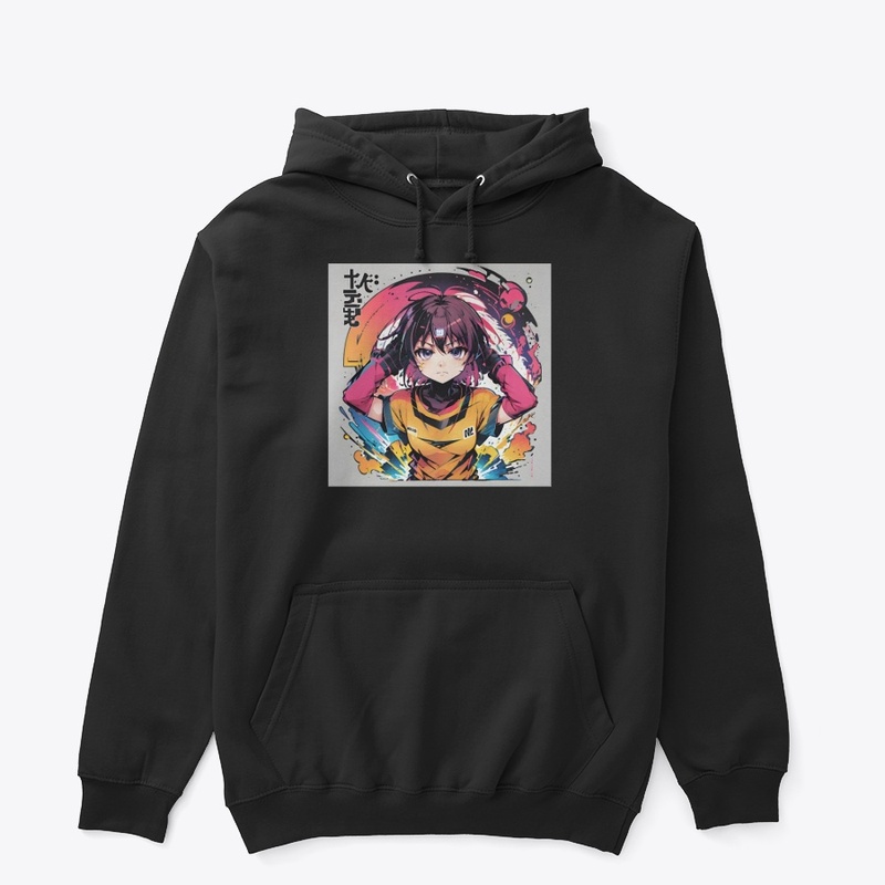 Cyberpunk Anime Warrior