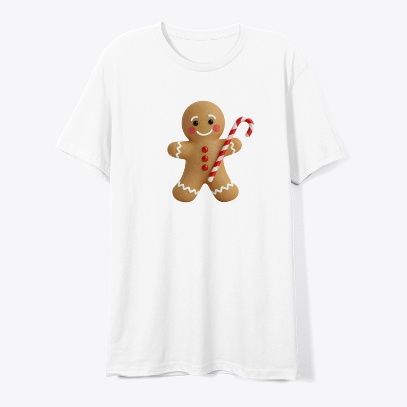 gingerbread man unique t-shirt