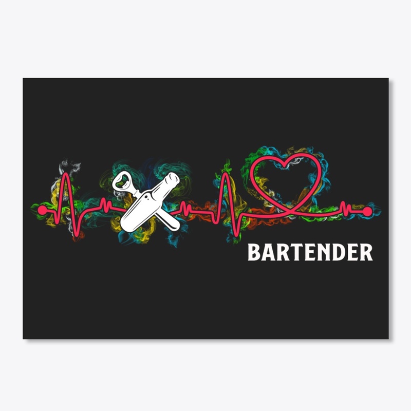 Awesome Bartender Flame Heartbeat