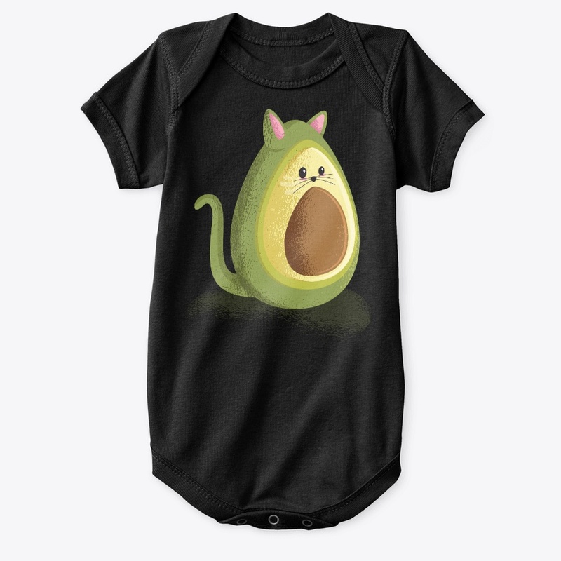 Cat Lover Avocado Lover Gift