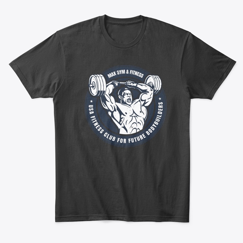 Gym Hoodie and T-shirt Design