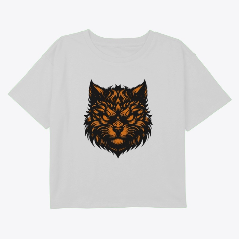 Striking Cat Graphic