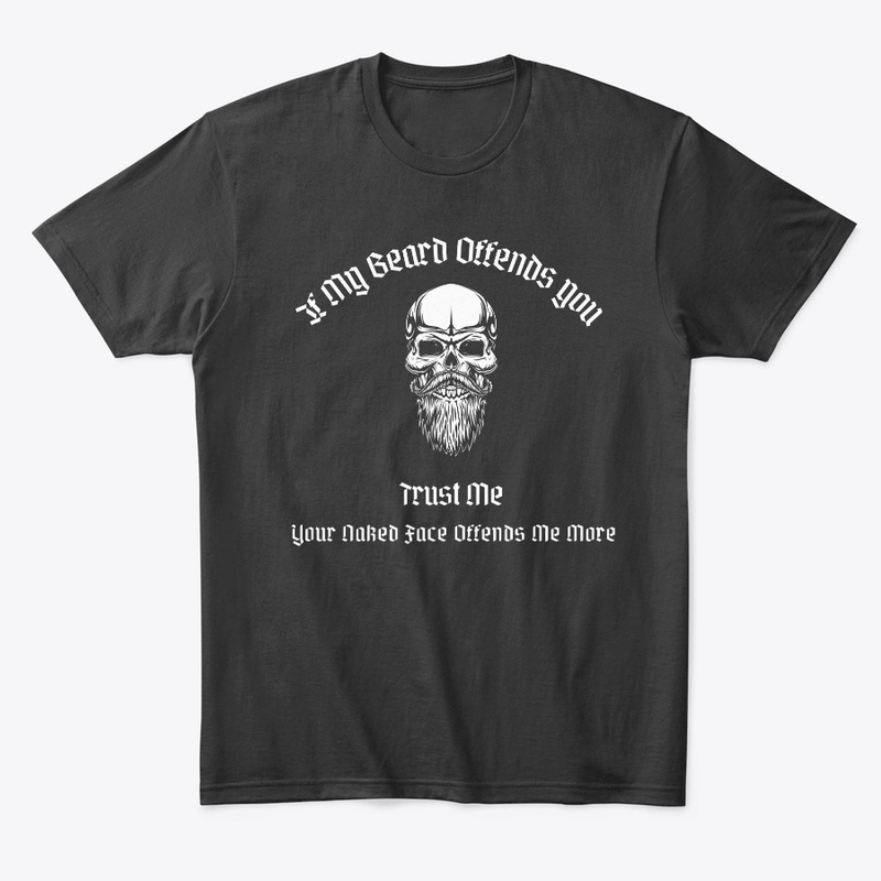 Bearded Skull, If My Beard Offends You