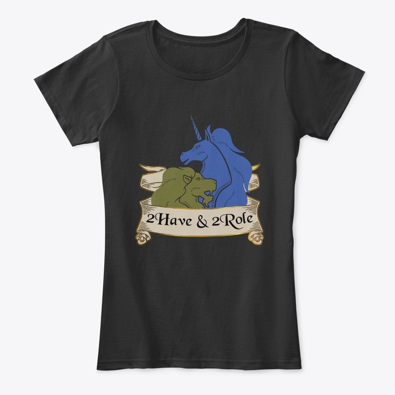 2 Have & 2 Role logo tops