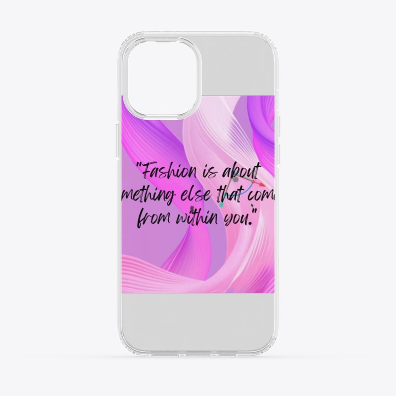 Fashion comes within you