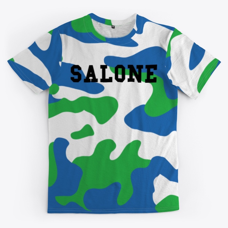 WAYout Arts Sierra Leone Flag Camo