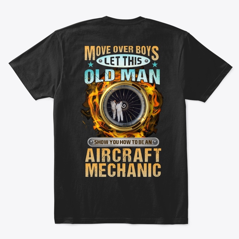 Aircraft Mechanic At Work Hoodie
