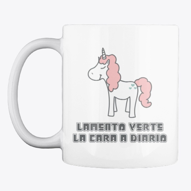 Lamento verte la cara a diario
