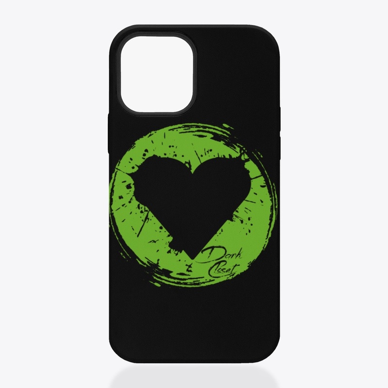 Invader Green Heart Splatter Collection
