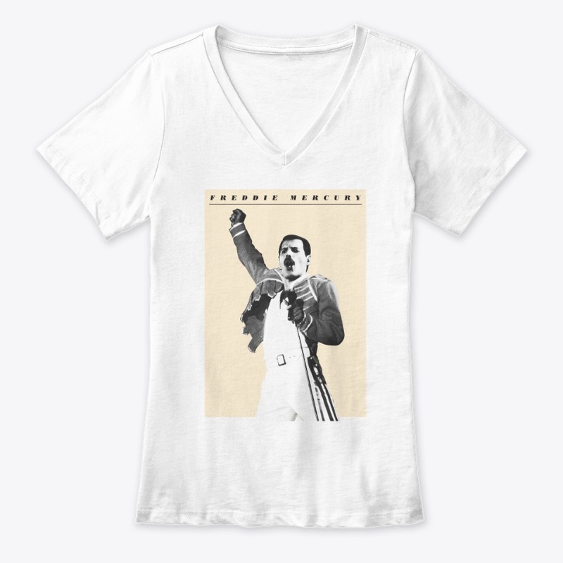 Freddie Mercury Official Shout Punching Air