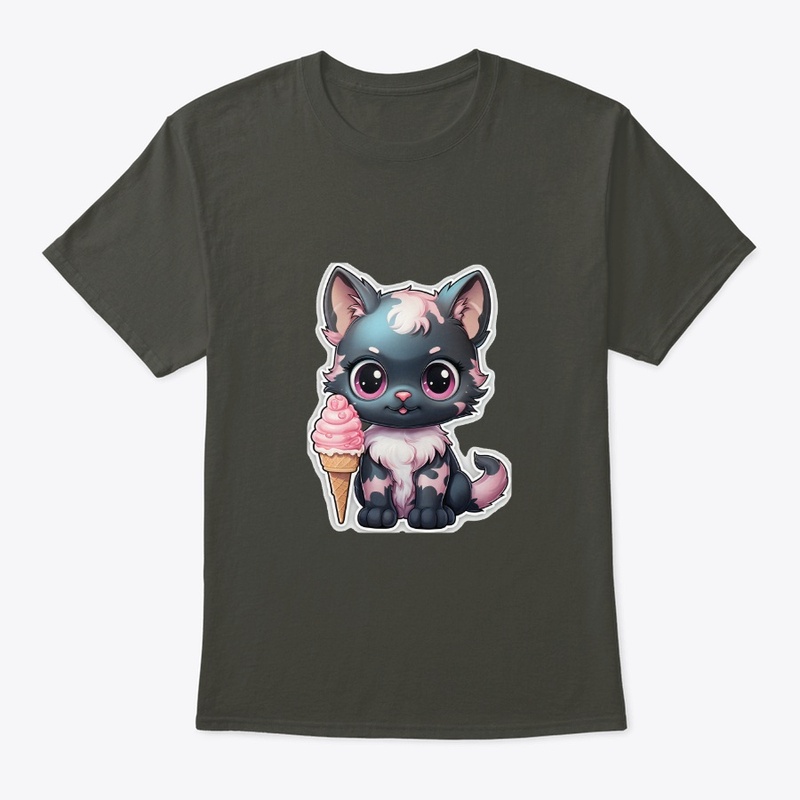 Sweet Whiskers Ice Cream Tee