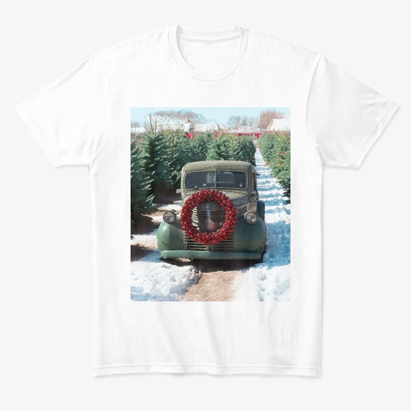 Truck At Christmas Tree Farm