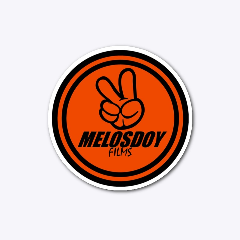 Sticker Orange & Black