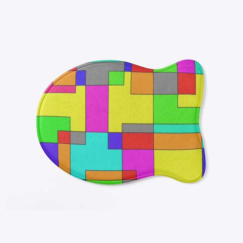 multi color cubes or square