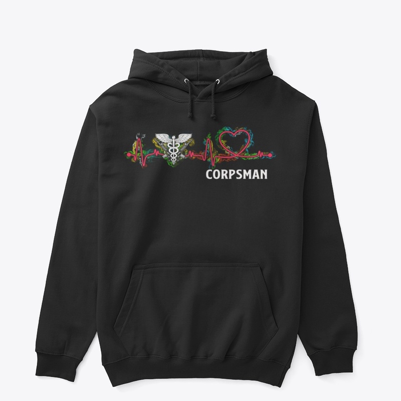 Awesome Corpsman Flame Heartbeat
